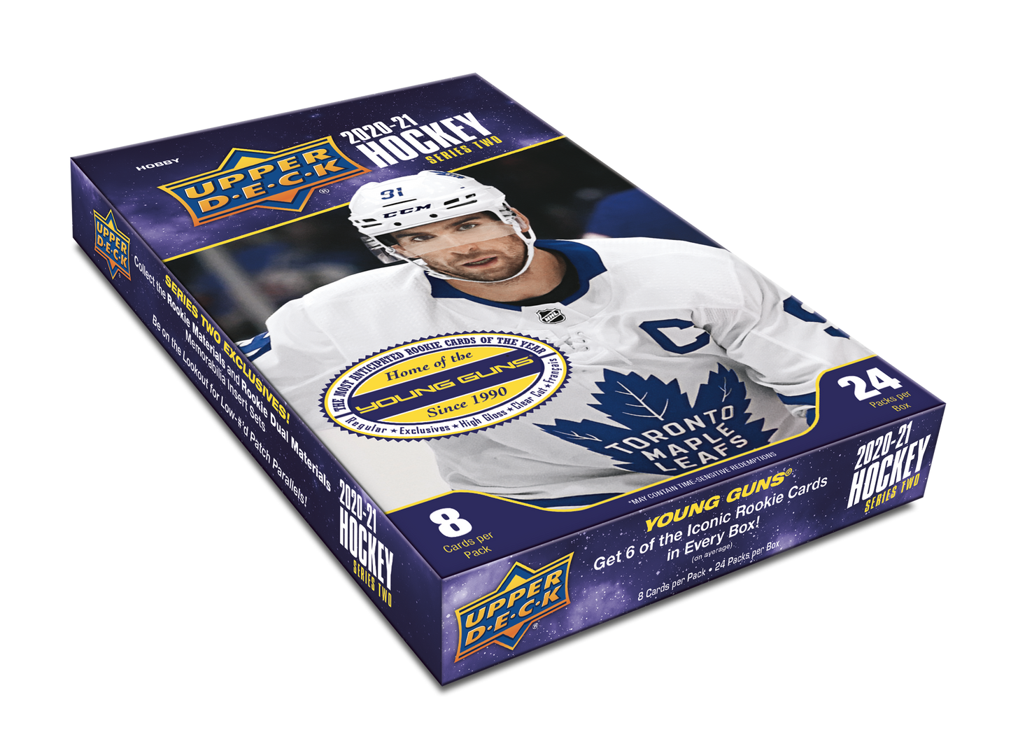 20-21 UD SERIES 2 HOBBY BOX
