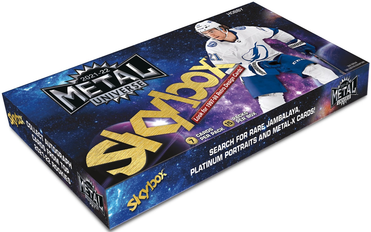 21-22 METAL UNIVERSE HOCKEY HOBBY BOX