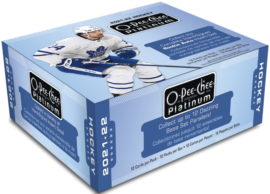 2021-22 OPC PLATINUM HOCKEY HOBBY BOX