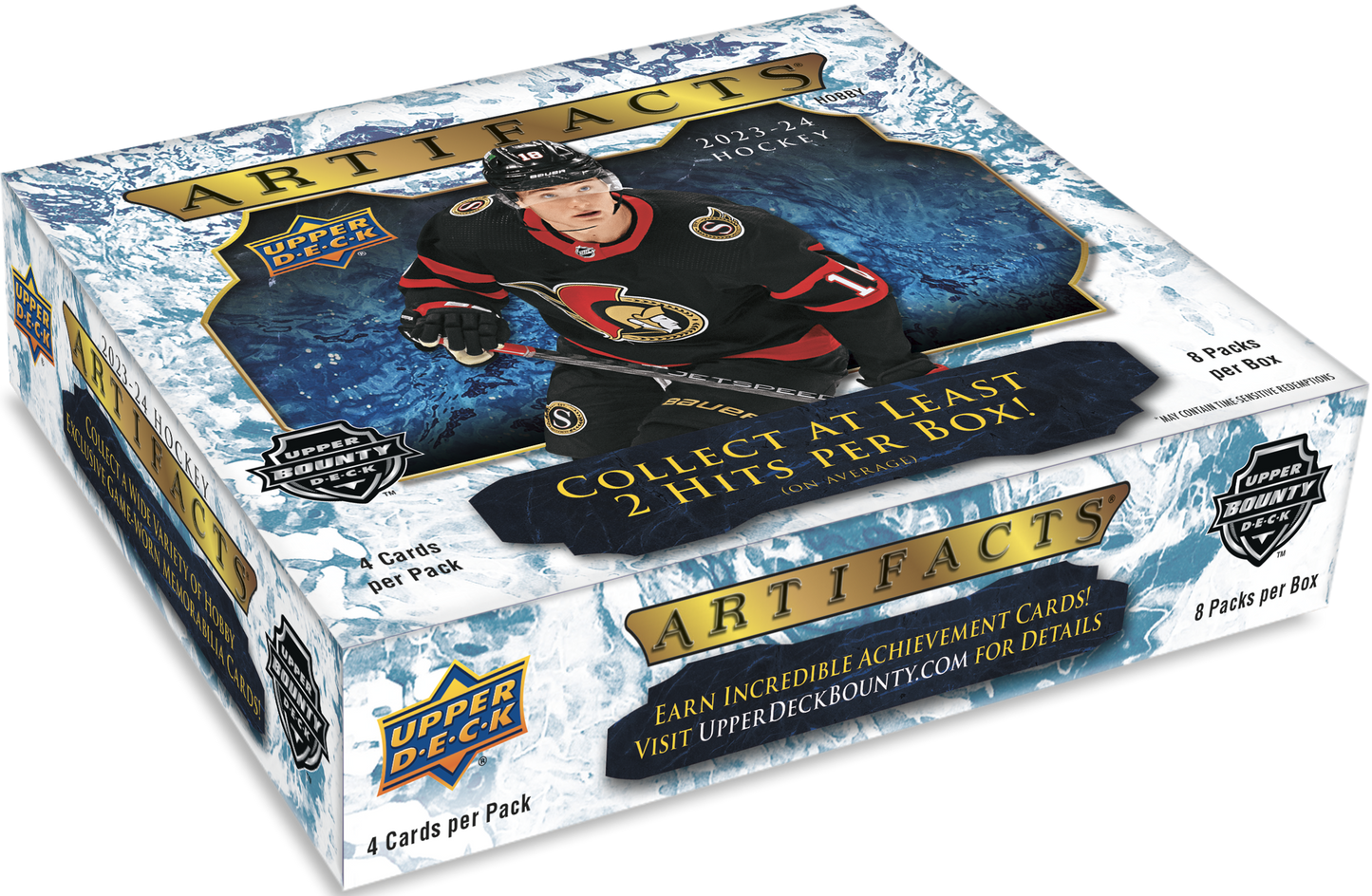 2023-24 UD ARTIFACTS HOCKEY HOBBY BOX