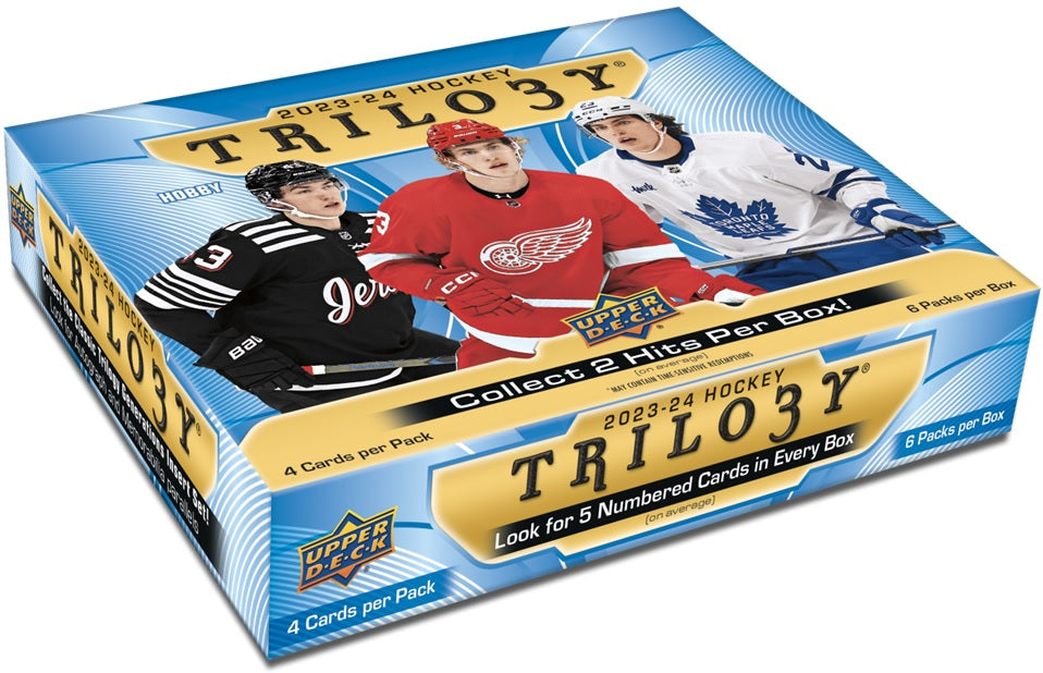 2023-24 UD TRILOGY HOCKEY HOBBY BOX