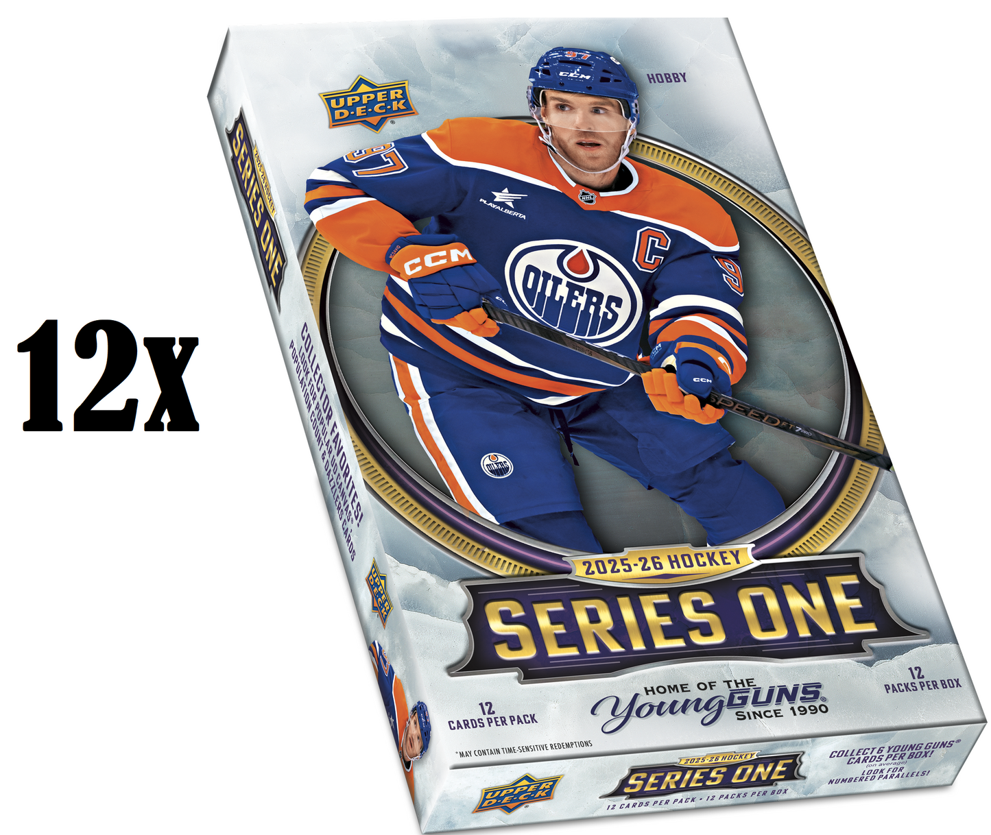 12 BOX CASE - 25-26 UD SERIES 1 HOCKEY HOBBY BOX
