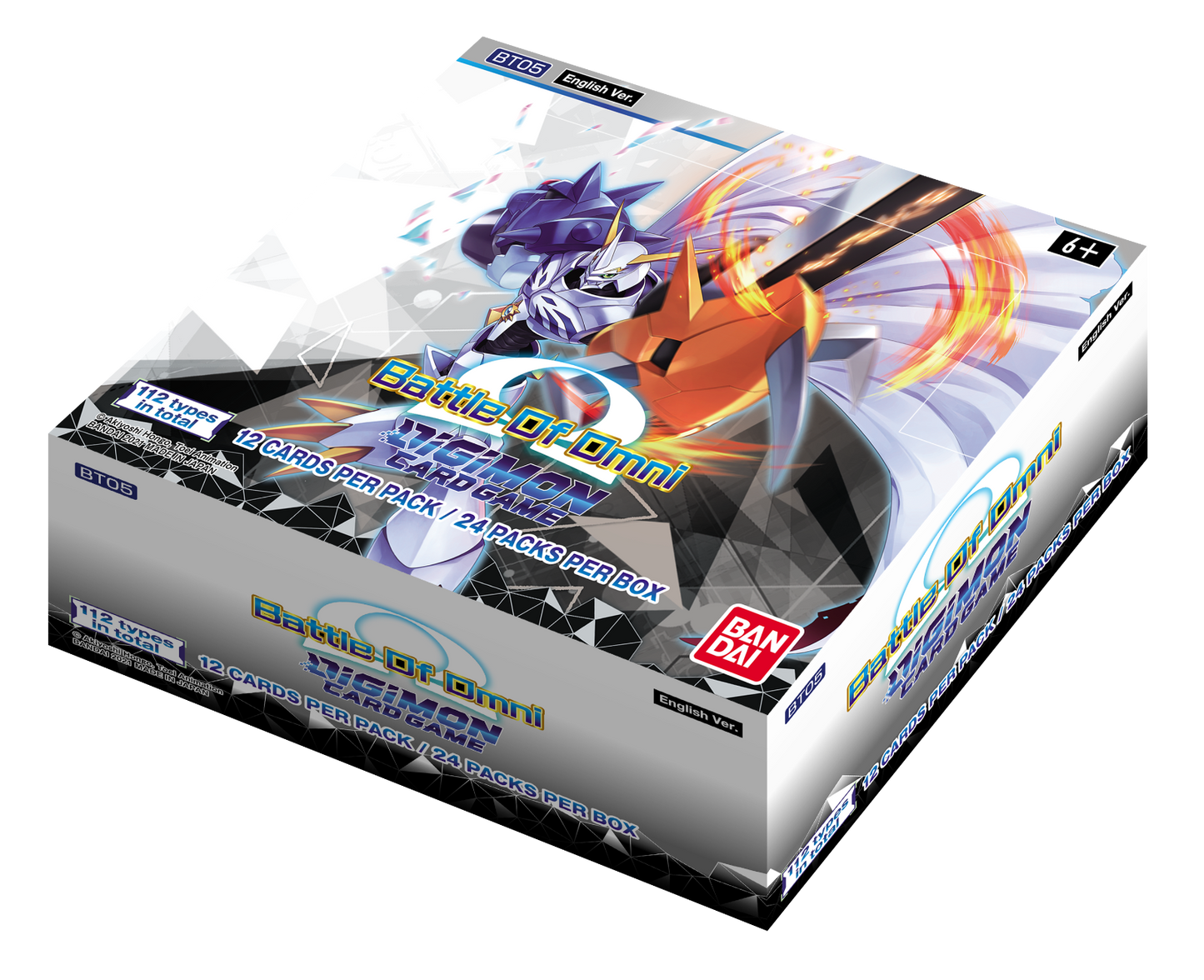 DIGIMON BATTLE OF OMNI BOOSTER BOX BANDAI BT05