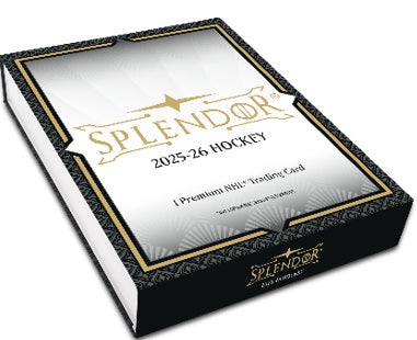 6 Box 2025-26 Splendor Hockey Case