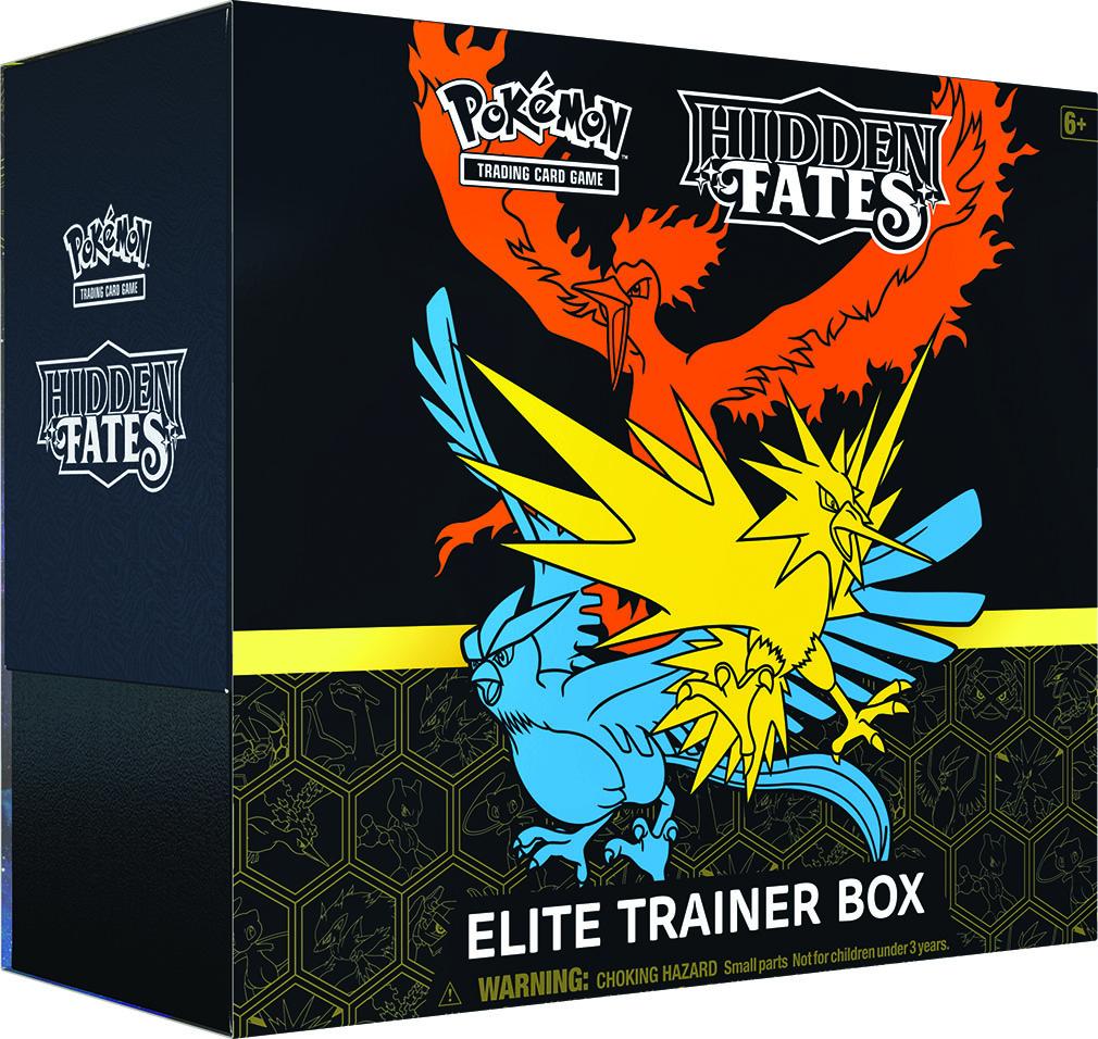 POKEMON HIDDEN FATES ELITE TRAINER BOX