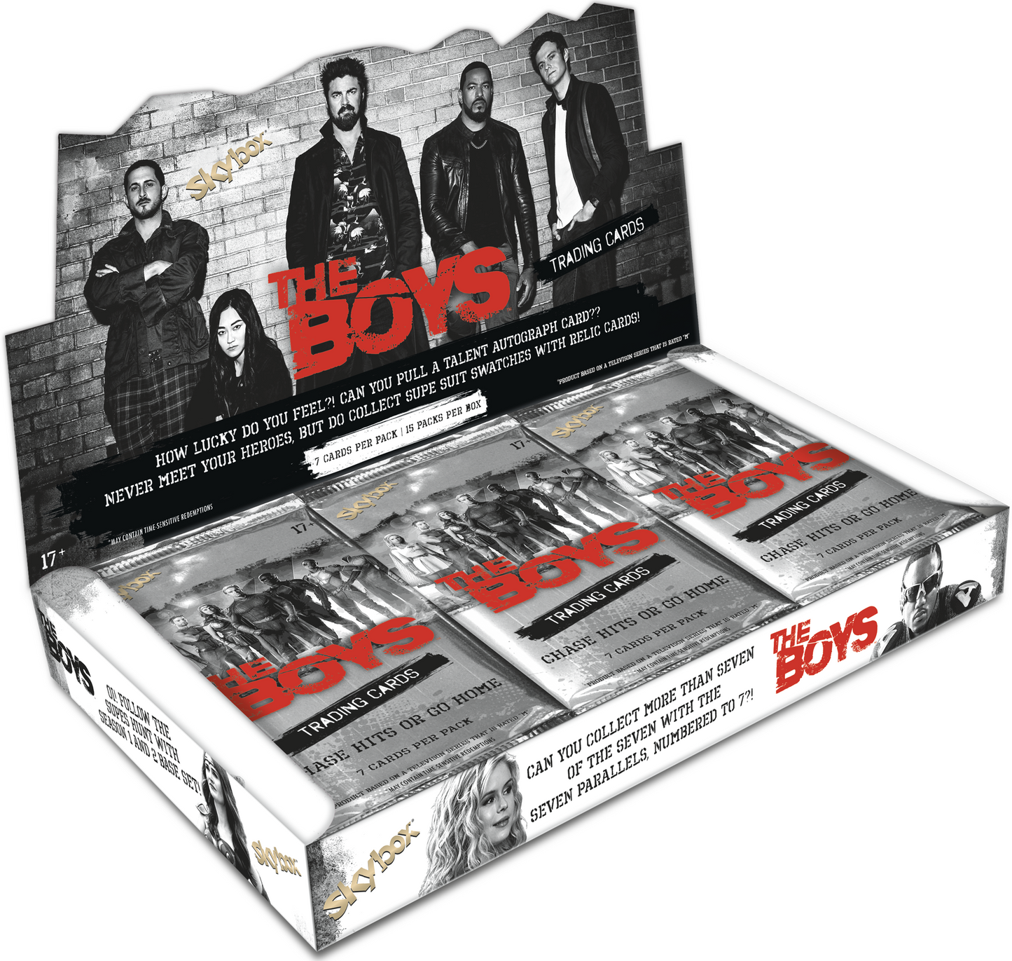 THE BOYS SEASON 1 & 2 TRADING CARDS HOBBY BOX