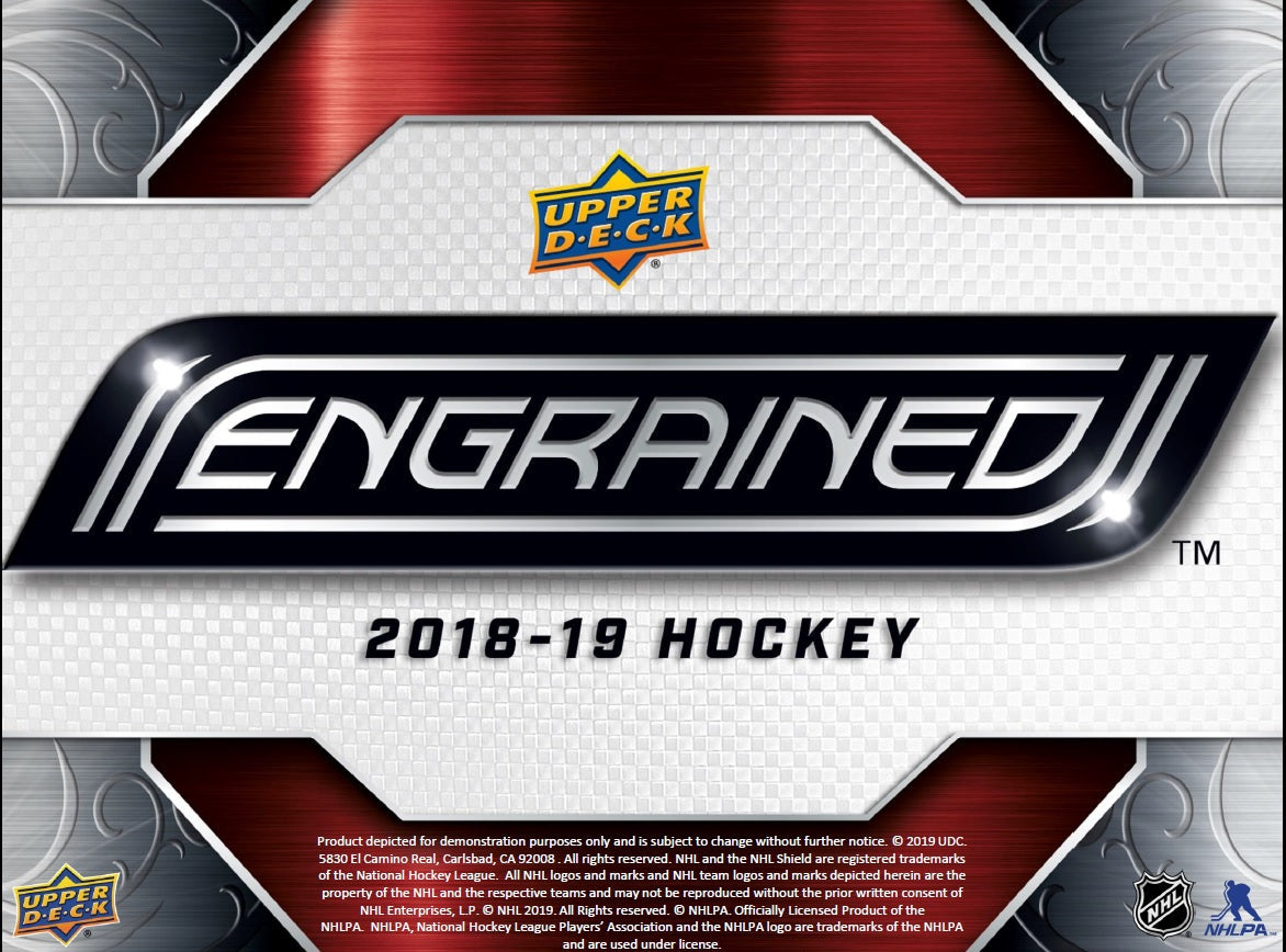 18-19 UD ENGRAINED HOCKEY BOX