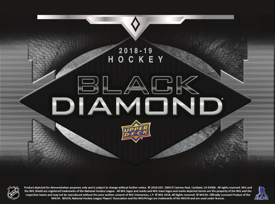 18-19 UD BLACK DIAMOND HOCKEY BOX
