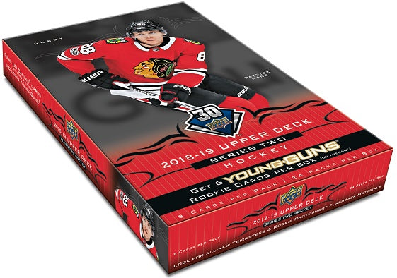 18-19 UD SERIES 2 HOBBY BOX