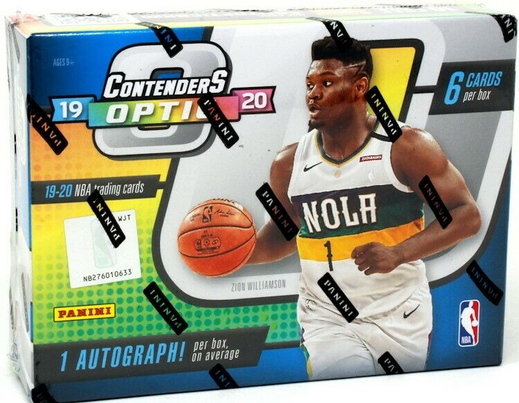 2019-20 PANINI CONTENDERS OPTIC BASKETBALL HOBBY BOX