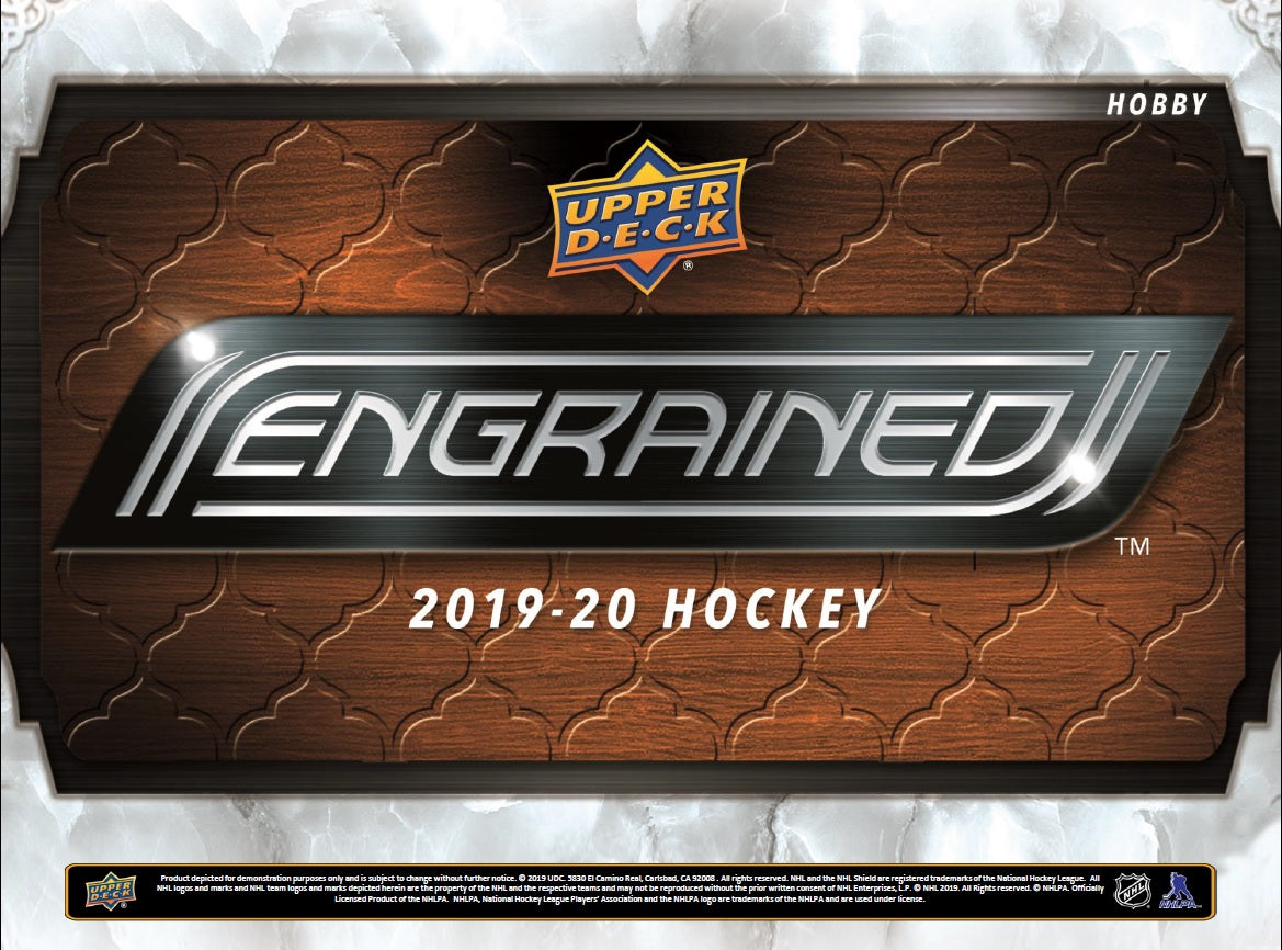 19-20 UD ENGRAINED HOCKEY BOX