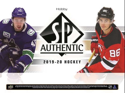 19-20 SP AUTHENTIC HOCKEY BOX