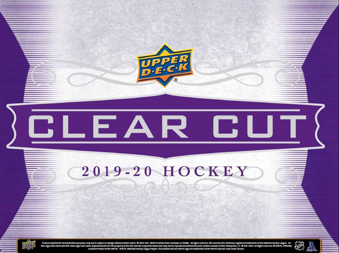 19-20 UD CLEAR CUT HOCKEY BOX