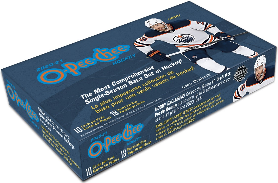 20-21 UD O-PEE-CHEE HOCKEY HOBBY BOX