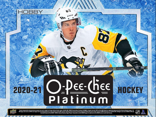 2020-21 OPC PLATINUM HOCKEY HOBBY BOX