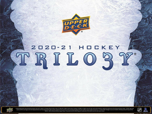 20-21 UD TRILOGY HOCKEY HOBBY BOX