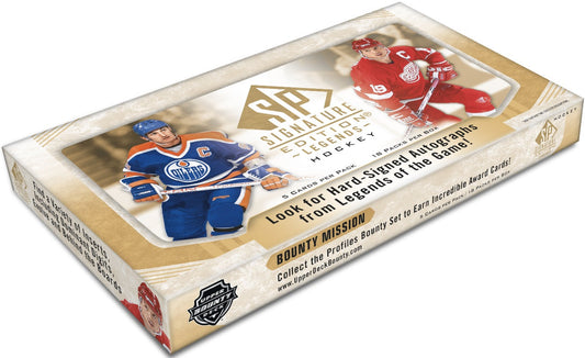 2020-21 SP SIGNATURE EDITION LEGENDS HOCKEY HOBBY BOX