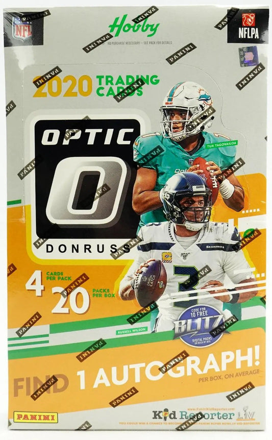 2020 PANINI OPTIC HOBBY NFL FOOTBALL BOX