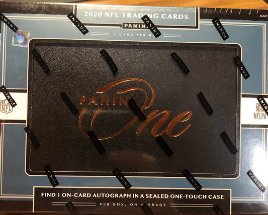 2020 PANINI ONE FOOTBALL NFL HOBBY BOX