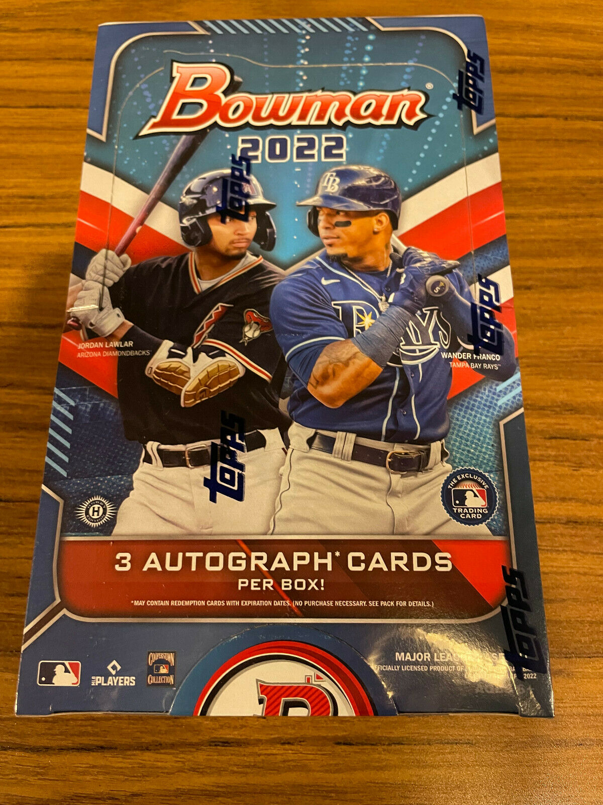 2022 BOWMAN JUMBO HTA Baseball Factory SEALED Hobby Box MLB ( 3 AUTO PER BOX )