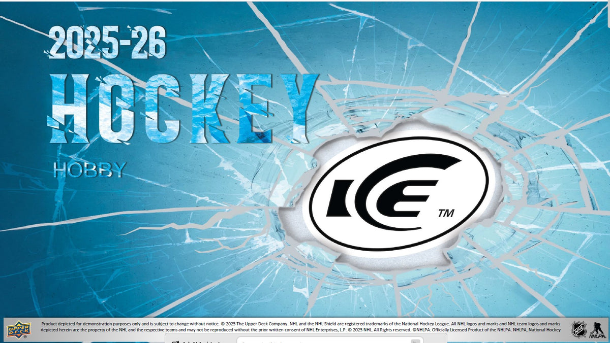 2025-26 UD ICE HOCKEY HOBBY BOX (PRE ORDER SHIPS SEPT 23)