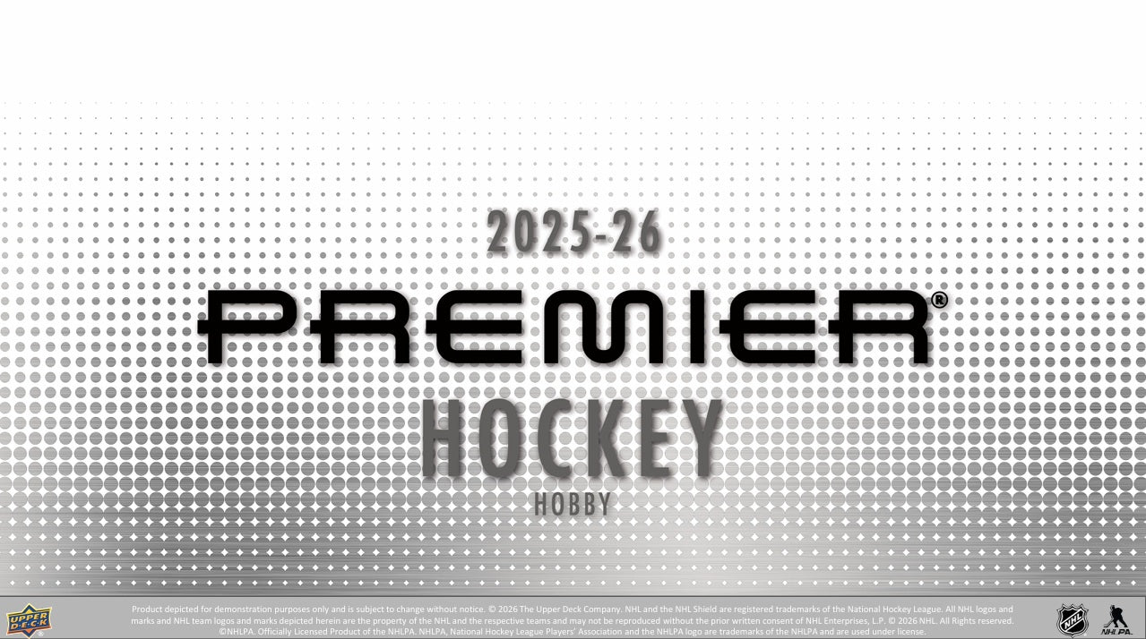 2025-26 UD PREMIER HOCKEY BOX (PRE ORDER - SHIPS SEPT 2)