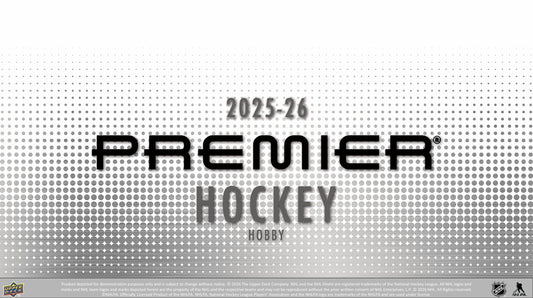 2025-26 UD PREMIER HOCKEY BOX (PRE ORDER - SHIPS SEPT 2)