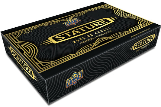 2025-26 UD STATURE HOCKEY HOBBY BOX (PRE ORDER - SHIPS OCT 28)