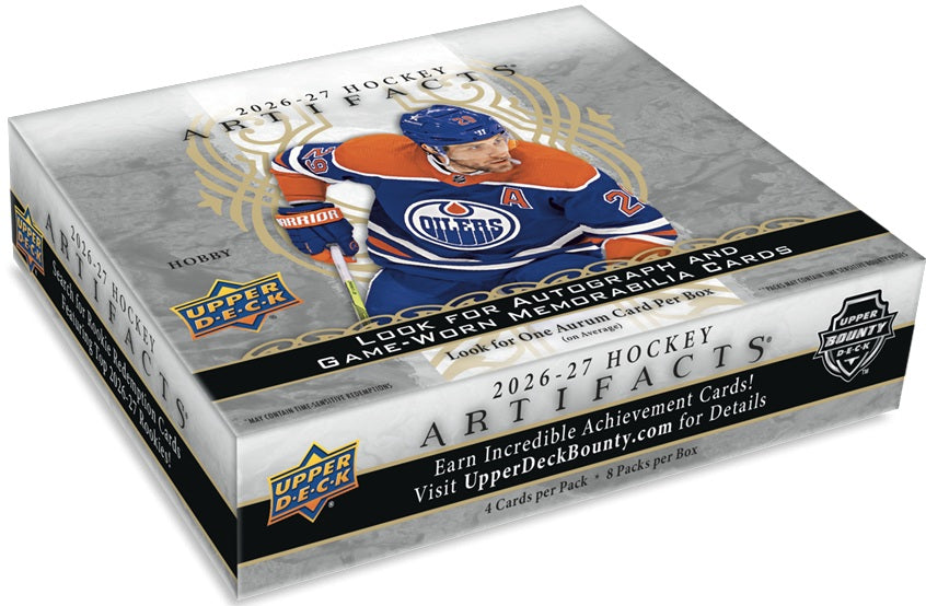 2026-27 UD ARTIFACTS HOCKEY HOBBY BOX *SHIPS SEPT 16
