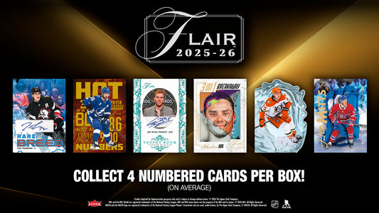 2025-26 UD FLAIR HOCKEY HOBBY BOX