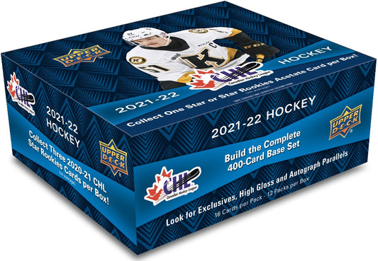 21-22 UD CHL HOBBY BOX