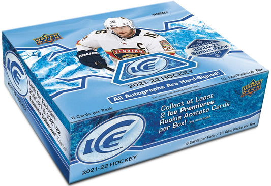 2021-22 UD ICE HOCKEY HOBBY BOX