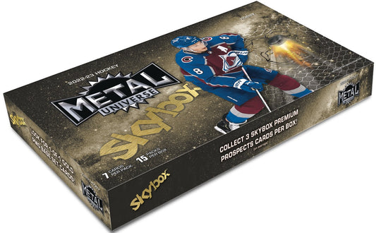 22-23 UD SKYBOX METAL UNIVERSE HOCKEY BOX