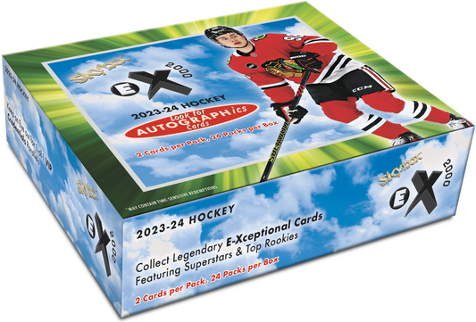2023-24 UD E-X 2000 HOCKEY HOBBY  BOX