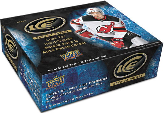 23-24 UD ICE HOCKEY HOBBY BOX