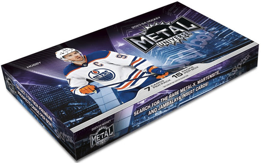 23-24 UD SKYBOX METAL UNIVERSE HOCKEY HOBBY BOX