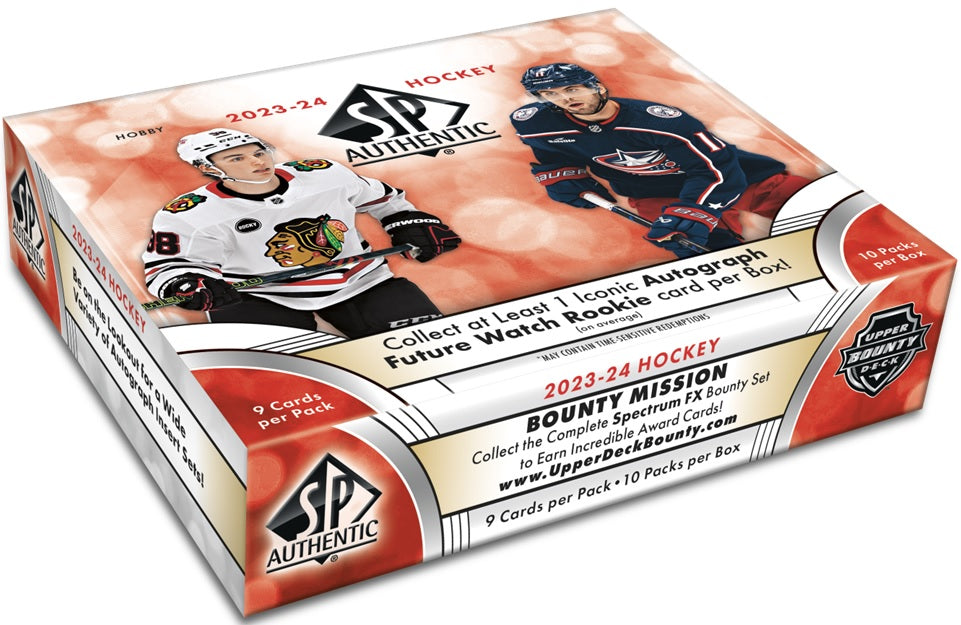23-24 UD SP AUTHENTIC HOCKEY HOBBY BOX
