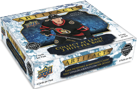 2023-24 UD ARTIFACTS HOCKEY HOBBY BOX