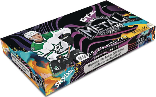 2024-25 UD SKYBOX METAL UNIVERSE HOCKEY HOBBY BOX