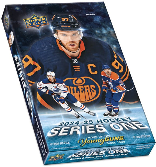 24-25 UD SERIES 1 HOCKEY HOBBY BOX