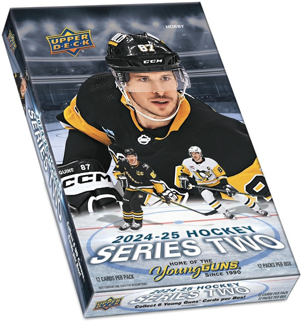 2024-25 UD SERIES 2 HOCKEY HOBBY BOX (SOLD OUT)