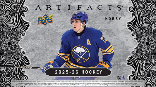 2025-26 UD ARTIFACTS HOCKEY HOBBY BOX
