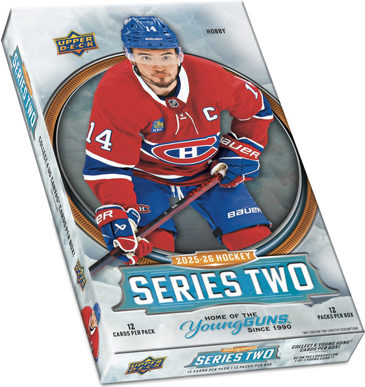 2025-26 SERIES 2 HOCKEY HOBBY BOX