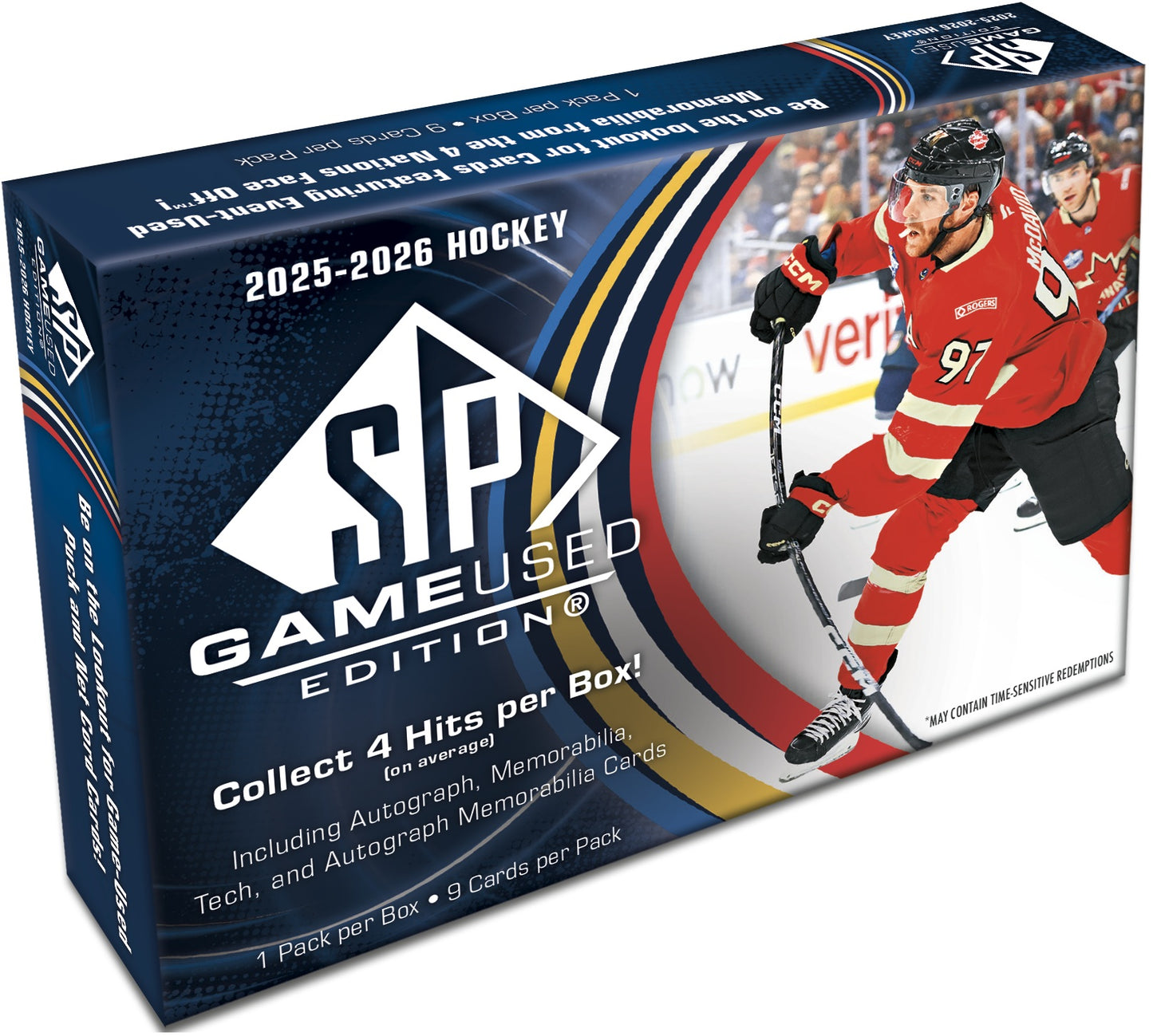 2025-26 SP GAME USED (SPGU) HOCKEY BOX