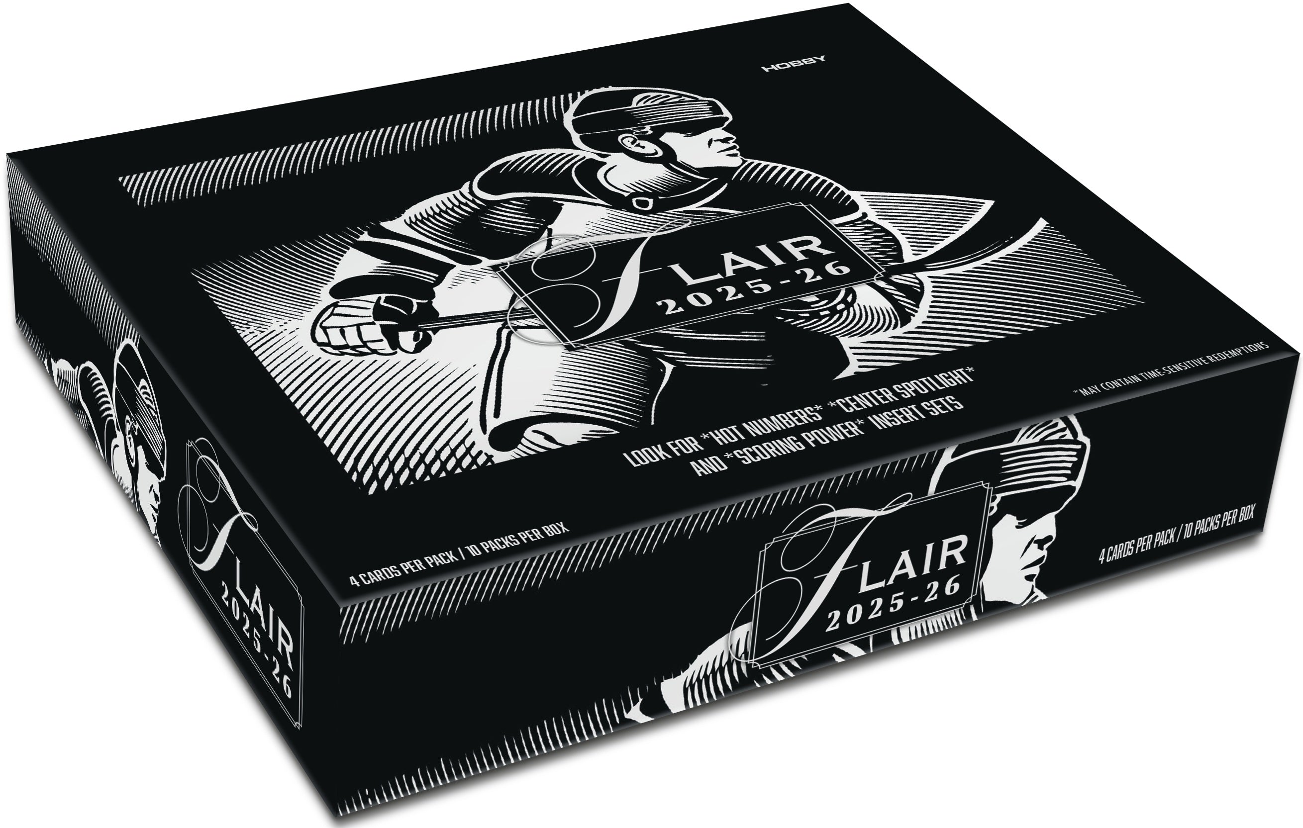 2025-26 UD FLAIR HOCKEY HOBBY BOX – Imperial Garden Sports
