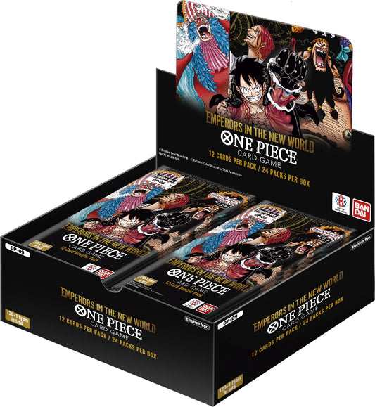 One Piece Card Game - OP09 - Emperors In The New World - Booster Box LIMIT 1