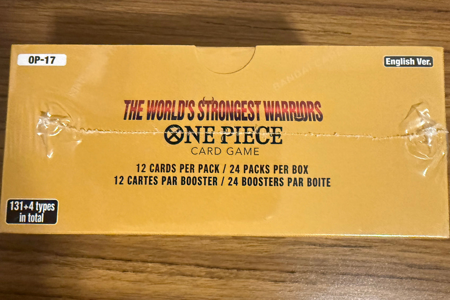 ONE PIECE The World's Strongest Warriors OP-17 BOOSTER BOX TCG SEALED ENGLISH