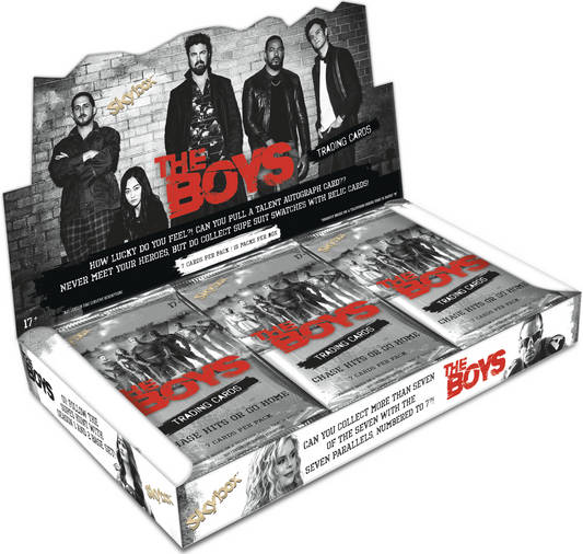 THE BOYS SEASON 1 & 2 TRADING CARDS HOBBY BOX